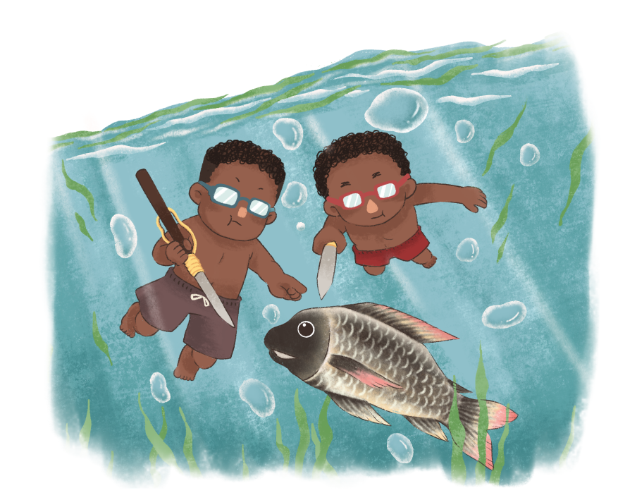 Asyiknya Molo di Papua